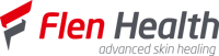 Flen Health logo baseline CMYK cut transp